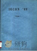 IECON'89 VOLUME 1 PDF电子版封面