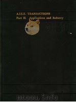 TRANSACTIONS OF THE AMERICAN INSTITUTE OF ELECTRICAL ENGINEERS PART Ⅱ（ PDF版）