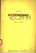 AGRONOMY  VOLUME 31     PDF电子版封面  0120007312   