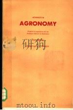 AGRONOMY VOLUME 33 PDF电子版封面 N.C.BRADY