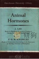 ANIMAL HORMONES 1965 PDF电子版封面
