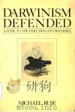 DARWINISM DEFENDED A GUIDE TO THE EVOLUTION CONTROVERSIES PDF电子版封面 0201062739