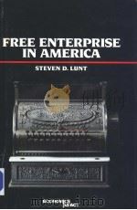 FREE ENTERPRISE IN AMERICA PDF电子版封面 0531100618 STEVEN D.LUNT