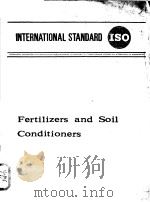 INTERNATIONAL STANDARD  FERTILIZERS-DETERMINATION OF BULK DENSITY (LOOSE)  FIRST EDITION   1977  PDF电子版封面     