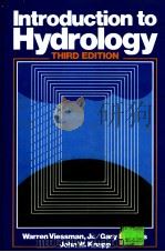 INTRODUCTION TO HYDRLOLGY PDF电子版封面