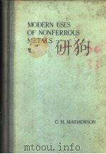 MODERN USES OF NONFERROUS METALS（ PDF版）