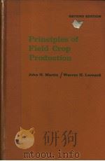 PRINCIPLES OF FIELD CROP FRODUCTION（ PDF版）