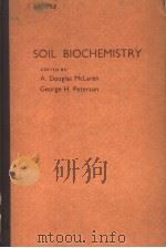 SOIL BLOCHEMISTRY PDF电子版封面