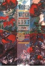 WORLD WATCH LIST FOR DOMESTIC ANIMAL DIVERSITY PDF电子版封面