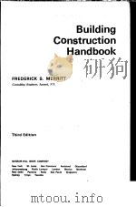 BUILDING CONSTRUCTION HANDBOOK THIRD EDITION PDF电子版封面 007041520X FREDERICK S.MERRITT