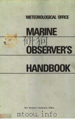 THE MARINE OBSERVER'S HANDBOOK  10TH EDITION     PDF电子版封面    METEOROLOGICAL OFFICE 