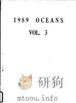 OCEANS'89  VOLUME 3     PDF电子版封面     