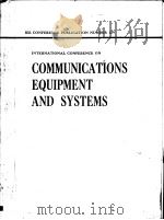 COMMUNICATION EQUIPMENT AND  SYSTEMS（ PDF版）