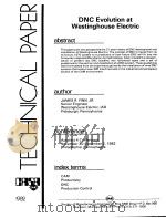 DNC EVOLUTION AT WESTINGHOUSE ELECTRIC（ PDF版）