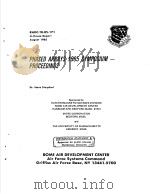 PHASED ARRAYS 1985 SYMPOSIUM-PROCEEDINGS   1985  PDF电子版封面     