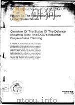 REPORT TO THE HONORABLE SAM NUNN UNITED STATES SENATE（ PDF版）