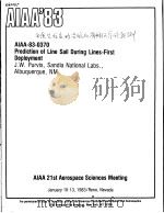 PREDICTION OF LINE SAIL DURING LINES-FIRST DEPLOYMENT PDF电子版封面