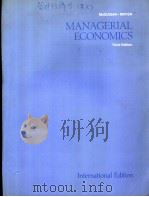 MANAGERIAL ECONOMICS  THIRD EDITION     PDF电子版封面  0314696660  JAMES R.MCGUIGAN  R.CHARLES MO 
