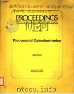 PROCEEDINGS OF SPIE-THE INTERNATIONAL SOCIETY FOR OPTICAL ENGINEERING  VOLUME 439 PICOSECOND OPTOELE     PDF电子版封面  089252474X   