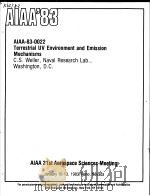 AIAA'83 AIAA-83-0022 PDF电子版封面