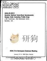 AIAA'83 AIAA-83-0012 PDF电子版封面