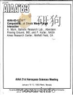 AIAA'83  AIAA-83-0039     PDF电子版封面     