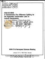 AIAA'83  AIAA-83-0040（ PDF版）