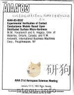 AIAA'83 AIAA-83-0532 PDF电子版封面
