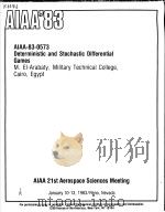 AIAA'83 AIAA-83-0573 PDF电子版封面
