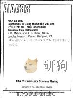 AIAA'83 AIAA-83-0500 PDF电子版封面