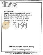 AIAA'83 AIAA-83-0104 PDF电子版封面