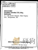 AIAA'83 AIAA-83-0082 PDF电子版封面