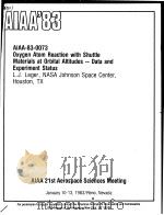 AIAA'83 AIAA-83-0073 PDF电子版封面