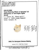AIAA'83 AIAA-83-0086     PDF电子版封面     