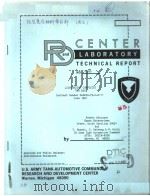 CENTER LABORATORY TECHNICAL REPORT PDF电子版封面