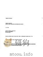 ANNUAL REPORT METALS AND CERAMICS INFORMATION CENTER PDF电子版封面