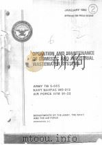 OPERATION AND MAINTENANCE OF DOMESTIC AND INDUSTRIAL WASTEWATER SYSTEMS     PDF电子版封面     