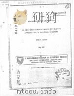 AN ADVANCED COMMUNICATION SYSTEM FOR APPLICATION TO RAILROAD SECURITY（ PDF版）