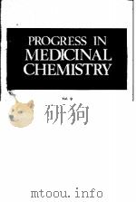 PROGRESS IN MEDICINAL CHEMISTRY 9     PDF电子版封面     
