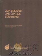A COLLECTION OF TECHNICAL PAPERS AIAA GUIDANCE AND CONTROL CONFERENCE PDF电子版封面