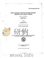 APPENDIX B SHOCK CAPTURING USING FLUX-CORRECTED TRANSPORT ALGORITHMS WITH ADAPTIVE GRIDDING PDF电子版封面 M.FRY AND J.TITISWORTH A.KUHL