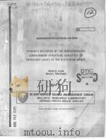 DYNAMIC RESPONSE OF THE HEMISPHERICAL CONTAINMENT STRUCTURE SUBJECTED TO TRANSIENT LOADS AT THE R-9 PDF电子版封面 AARON D.GUPTA HENRY L.WISNIEW