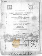 MOBILITY ASSESSMENT OF THE ROLAND WHEELED VEHICLE SYSTEM REPORT 2 MOBILITY ASSESSMENT USING THE ARMY PDF电子版封面 KEAFUR GRIMES AND DONALD D.RAN