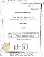 ROOTS:THE SEARCH FOR ZEROS OF THE CHARACTERISTIC FUNCTION FOR THE SOLID ROD PDF电子版封面