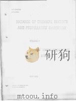 HAZARDS OF CHEMICAL ROCKETS AND PROPELLANTS HANDBOOK VOLUME 1 GENERAL SAFETY ENGINEERING DESIGN CRIT     PDF电子版封面     