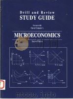 DRILL AND REVIEW STUDY GUIDE FOR USE WITH DAVID COLANDER'S MICROECONOMICS SECOND EDITION 1996 PDF电子版封面 0256222622