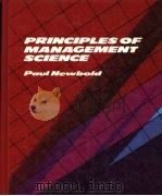 PRINCIPLES OF MANAGEMENT SCIENCE   1986  PDF电子版封面  0137017561   