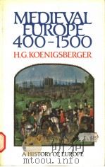 MEDIEVAL EUROPE 400-1500（1987 PDF版）