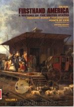 FIRSTHAND AMERICA A HISTORY OF THE UNITED STATES THIRD EDITION VOLUME 1 1980 PDF电子版封面 1881089177 VIRGINIA BERNHARD DAVID BURNE
