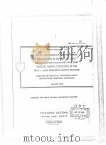 SAFETY ENGINEERING AND PROTECTIVE TECHNOLOGY IN SUPPORT OF ARMY MODERNIZATION PROGRAMS--PICATIONNY A PDF电子版封面